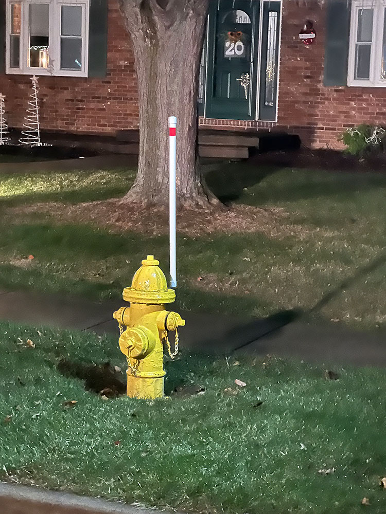 Fire Hydrant Markers - 3