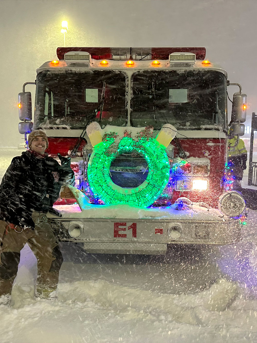 Christmasville Fire Truck Parade - 3