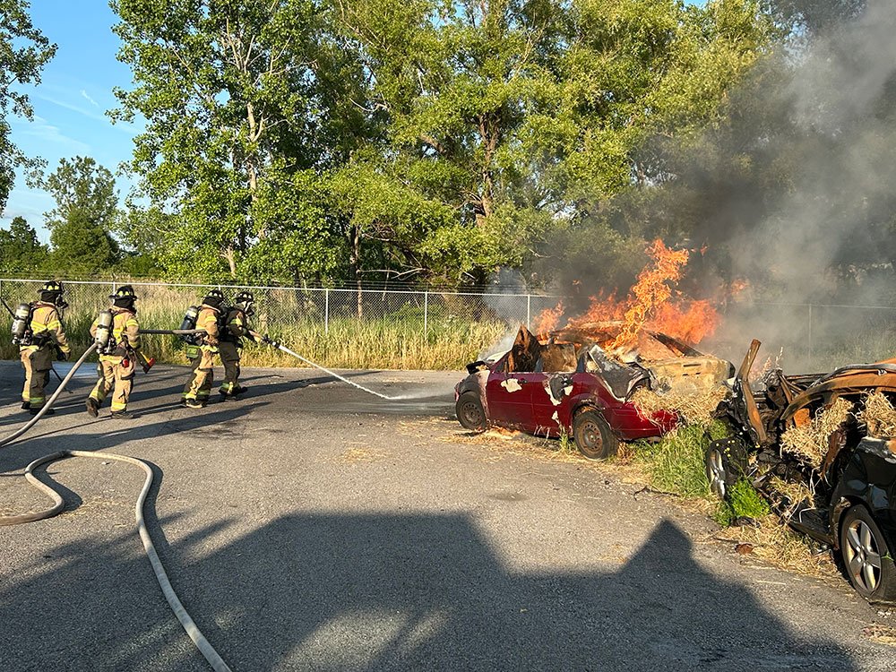 Car Fire Drill 1